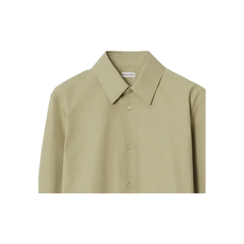Burberry Shirt Men's Grass Green-4