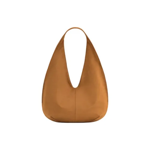 JW PEI Suede Hobo Bag Shoulder Bag Tubas Women's Yellow Brown