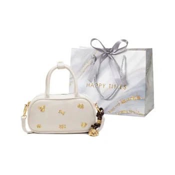 Miss Angel PU Crossbody Bag, Shoulder Bag Regular Women's Black/White/Pink/Coffee
