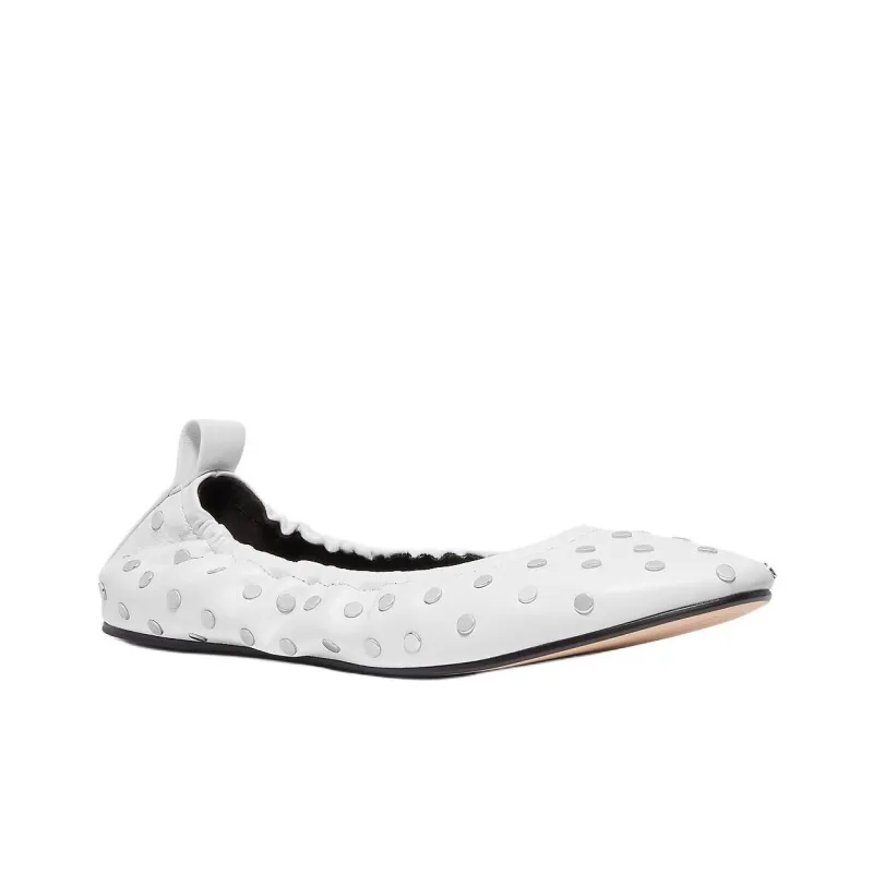 MICHAEL KORS Amy Casual Single Shoes Women's White-2