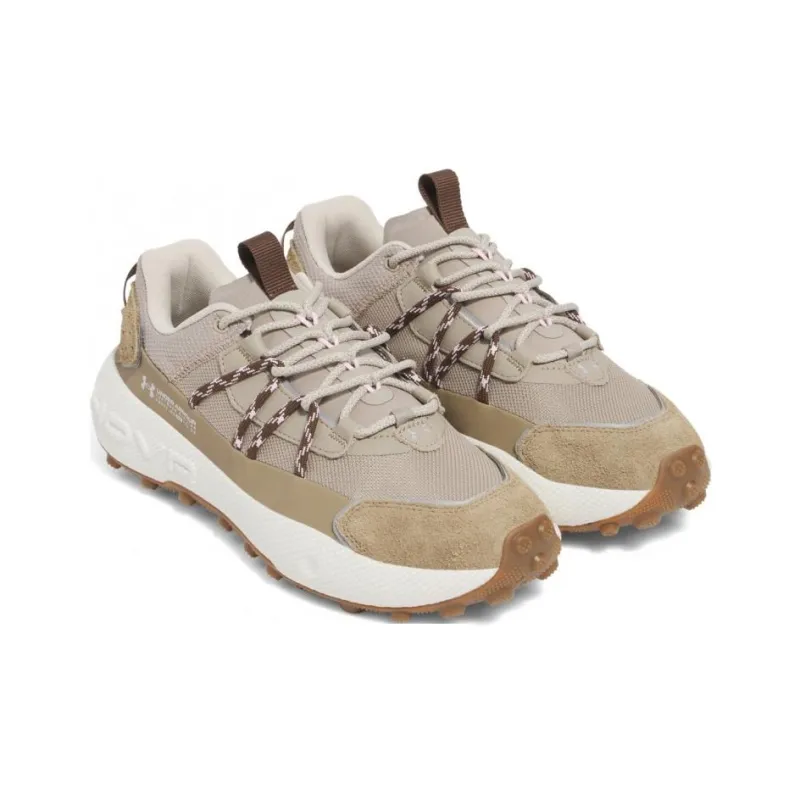 Under Armour Cushioning, Wear Resistant Low Top Hiking Shoes Unisex Taupe-2