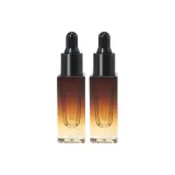 Gradient Essential Oil Bottle 10ml[Tea Brown 2 Pcs]