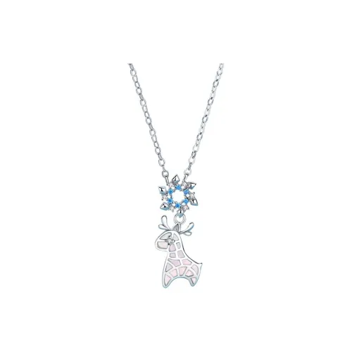 GOOUI S925 Silver Necklaces Women's