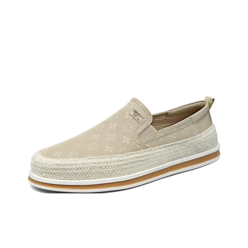 SEPTWOLVES Durable Breathable Lightweight And Balanced Low-Top Canvas Shoes Men's-7