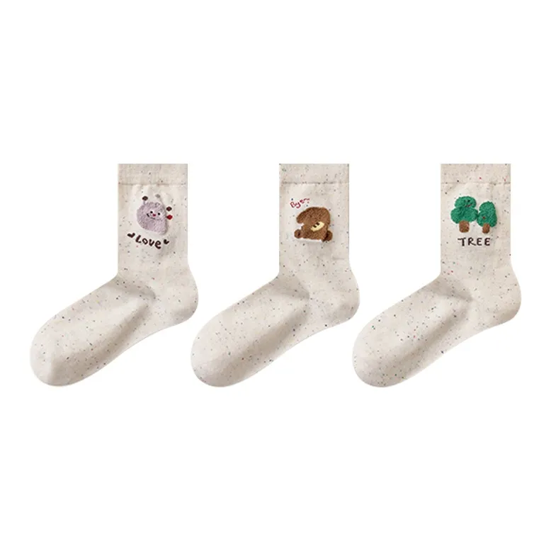 Montagut Mid-Calf Socks Women's Combo Set-6