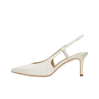 LAUREN RALPH LAUREN Khloe Slim Heel High Heels 7cm Women's White