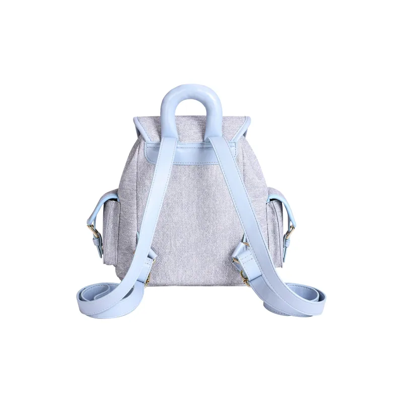 Miffy Synthetic Leather Backpack Women's Khaki/Blue-12