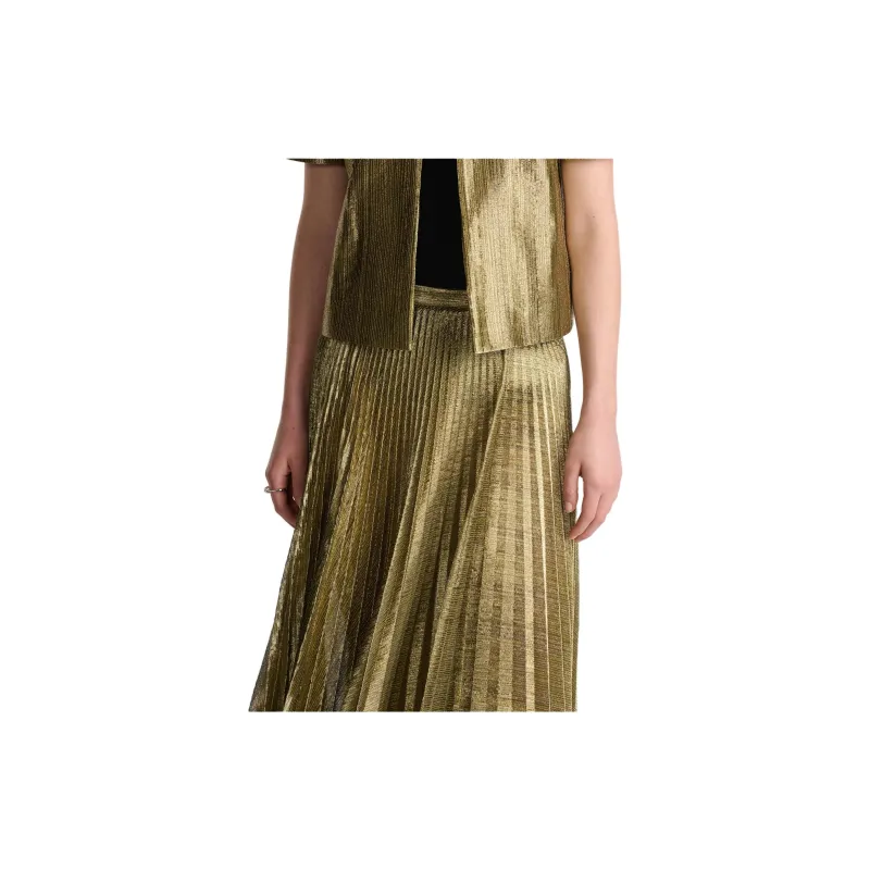 DIOR Jackets Coats Women's Gold-3