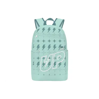 TURN UP Polyester Backpack Regular Unisex Cyan