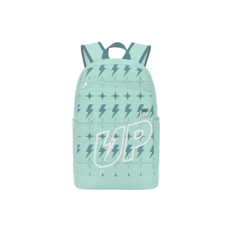TURN UP Polyester Backpack Regular Unisex Cyan-0