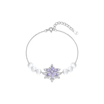 PARAS KORS Glass Cat Eye Bracelets Women's
