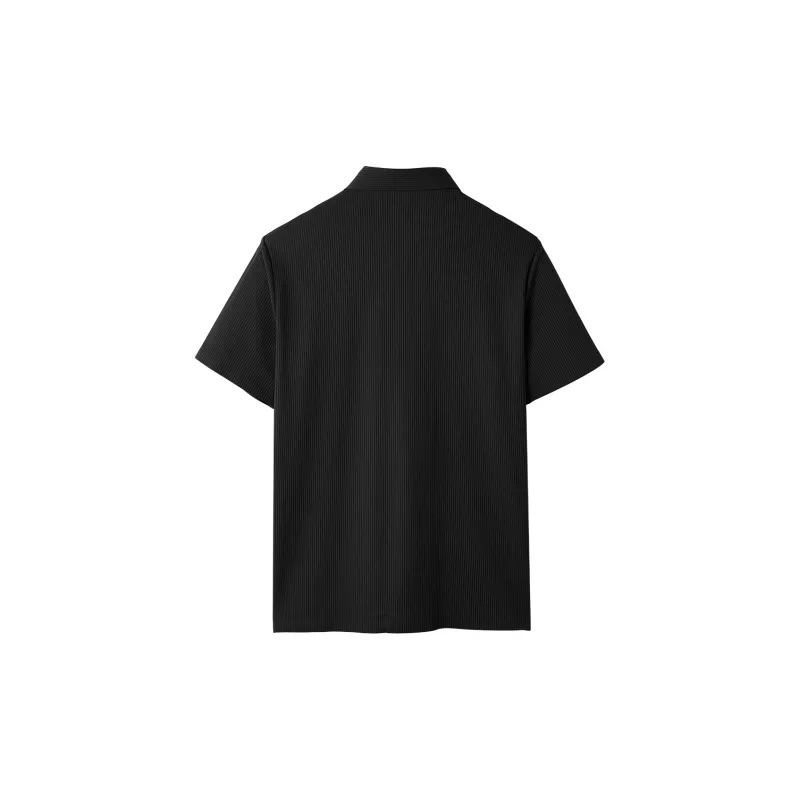 HLA Polo Shirts Men Black 1 0-1