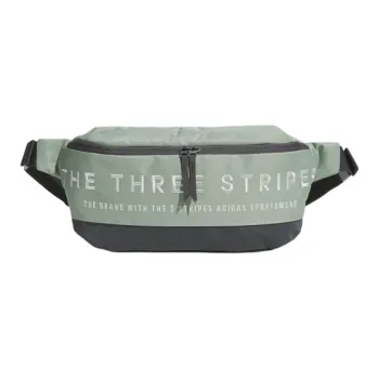 Adidas Recycled Polyester One Shoulder Crossbody Fanny Pack Unisex Green