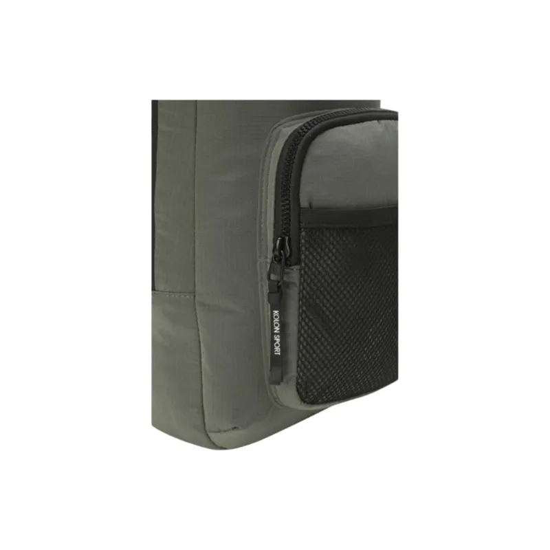 KOLON SPORT Polyester One Shoulder Crossbody Sling Bags Regular Unisex Khaki-3