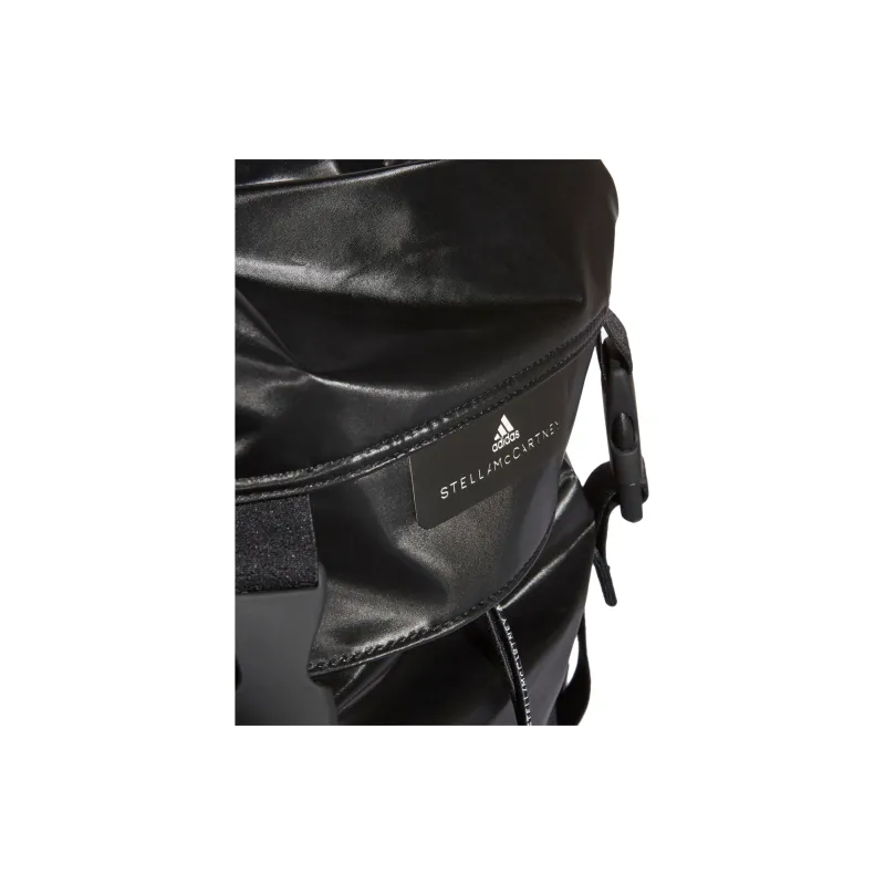 Adidas Stella McCartney Collaboration Artificial Leather Bonded Polyurethane Backpack Regular Women's Black-4