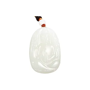 Jade Said Hetian Jade Pendants White Jade Men's