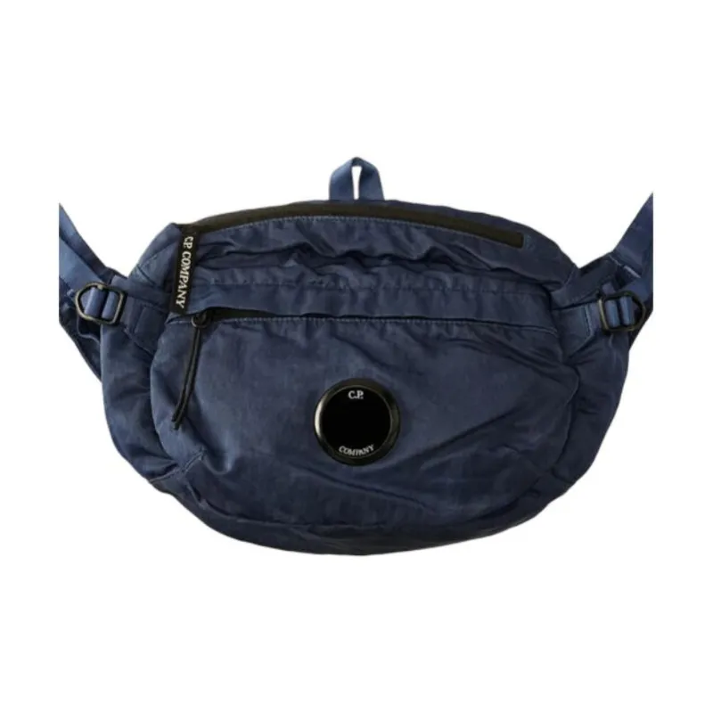 C.P.Company Polyamide Fanny Pack Kids' Marine Blue-2