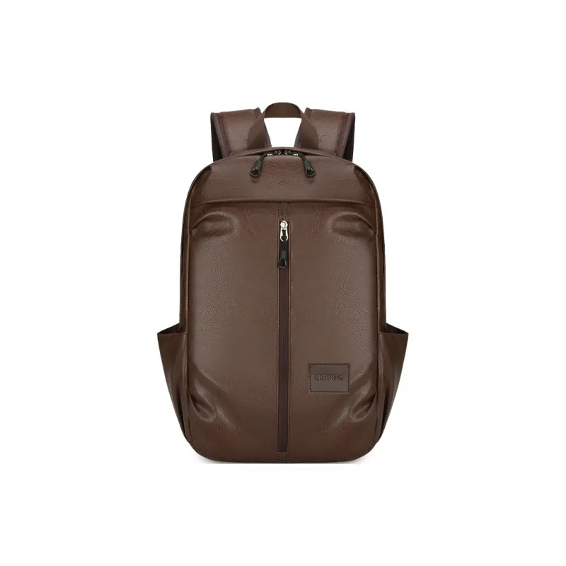 XIANGSU PU Backpack Men's Black/Brown-6