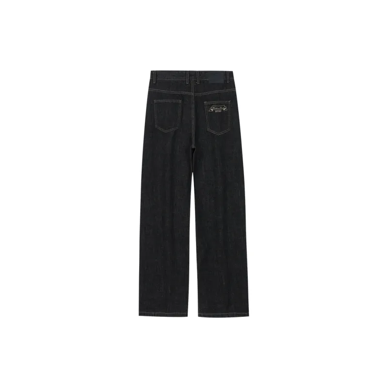HARSH AND CRUEL Jeans Unisex Black-1