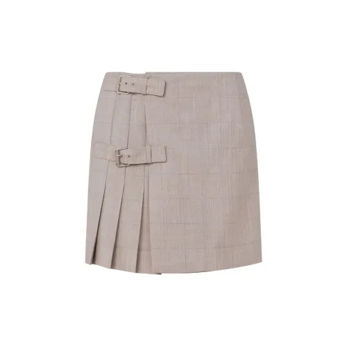 MOSCHINO Checked Mini Skirt