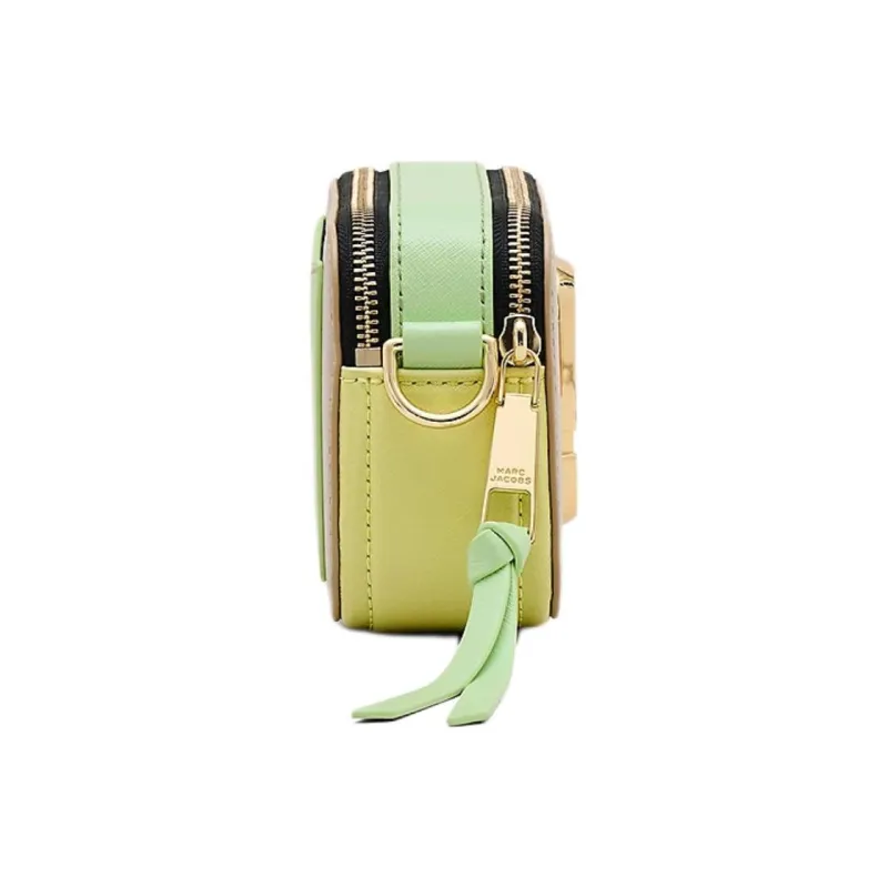 MARC JACOBS Leather Shoulder Bag Women's Khaki-2