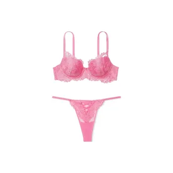 Victoria's Secret Underwear Set Women's Girly Pink