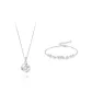 Necklace and Bracelet Clothing Sets[Sterling Silver 999]