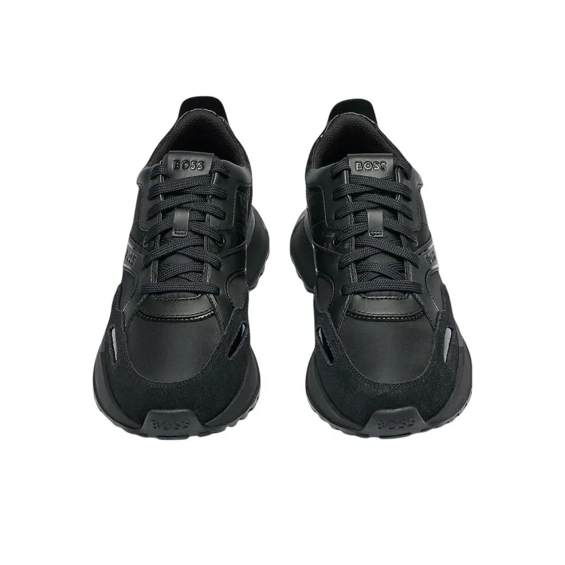 HUGO BOSS Low Top Casual Shoes Men's Black-3