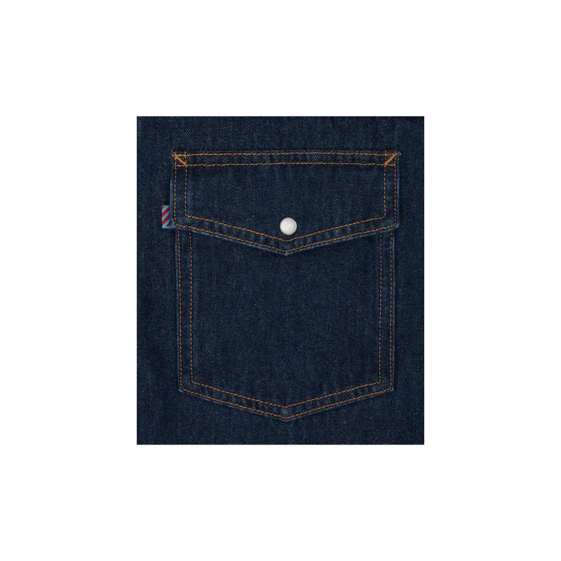 ICECREAM Shirt Unisex Washed Blue-2