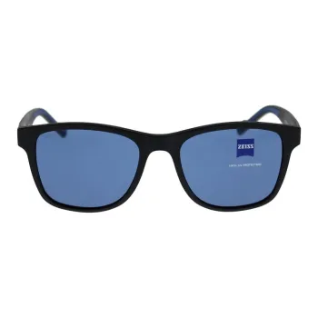 ZEISS Acetate Rectangular Sunglasses Men's Black