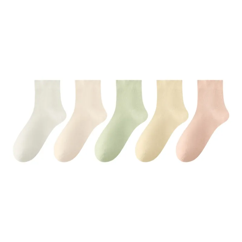 AOKANG Mid-Calf Socks Women's 5 Pack-35