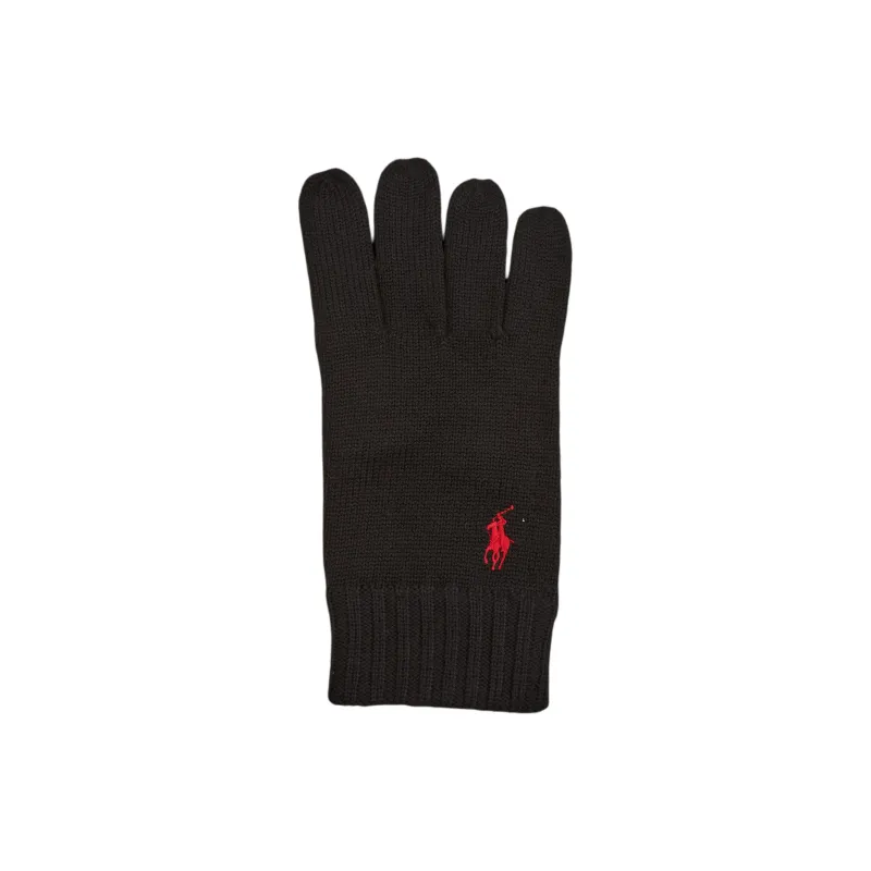 Polo Ralph Lauren Logo Embroidered Knitted Gloves-4