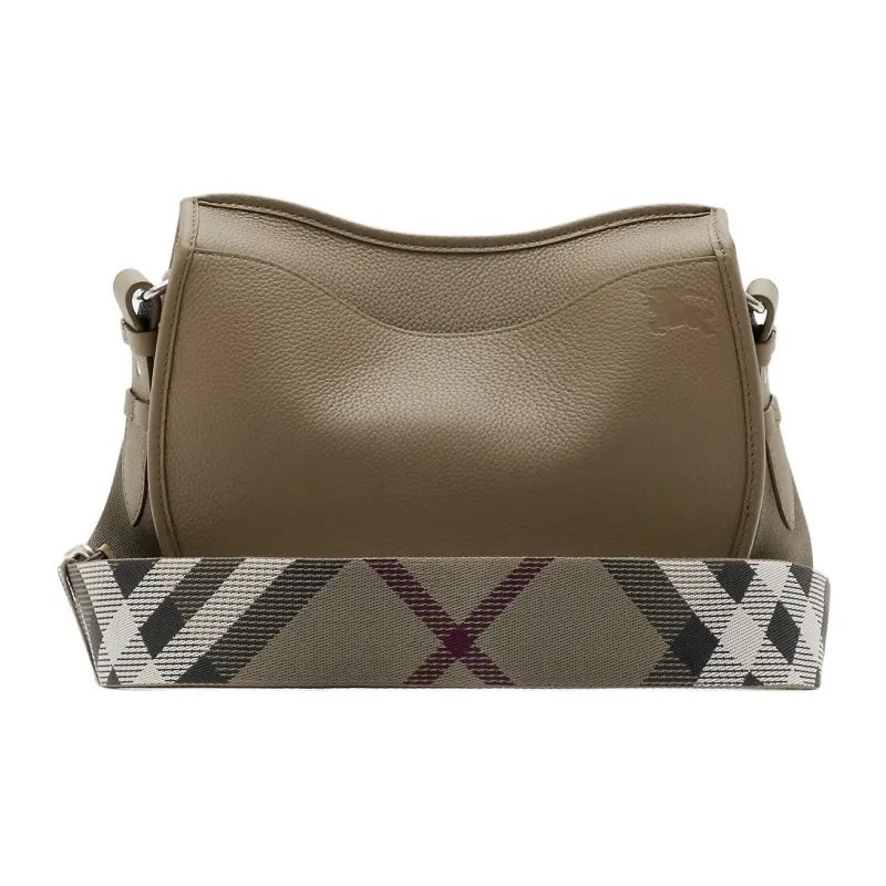 Burberry Rocking Horse Calfskin Crossbody Bag Shoulder Bag Small Size Men's Marsh Color-2