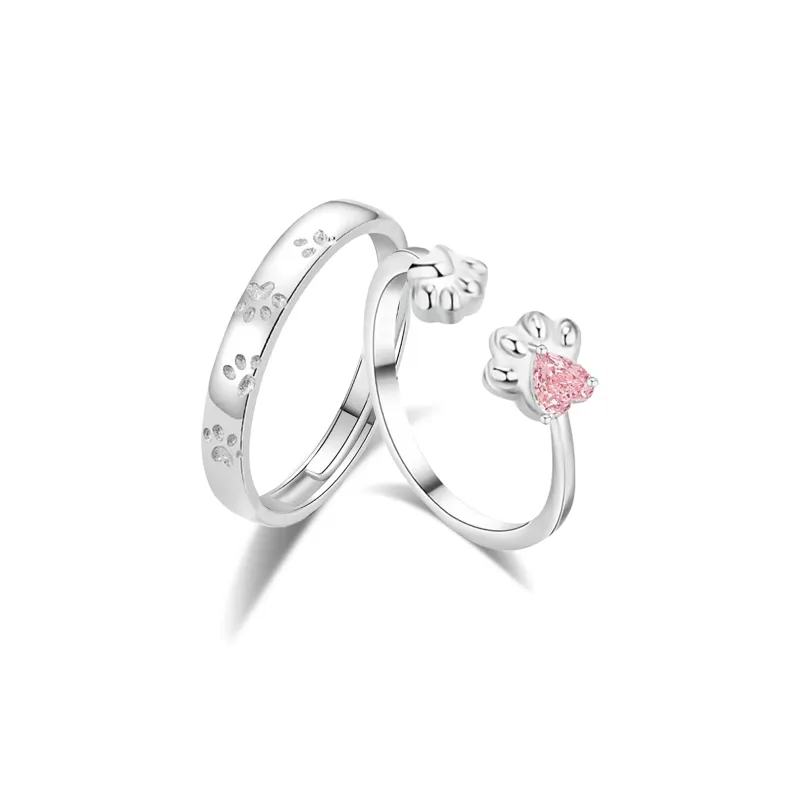 Love Jewelry S999 Fine Silver Rings Unisex-0