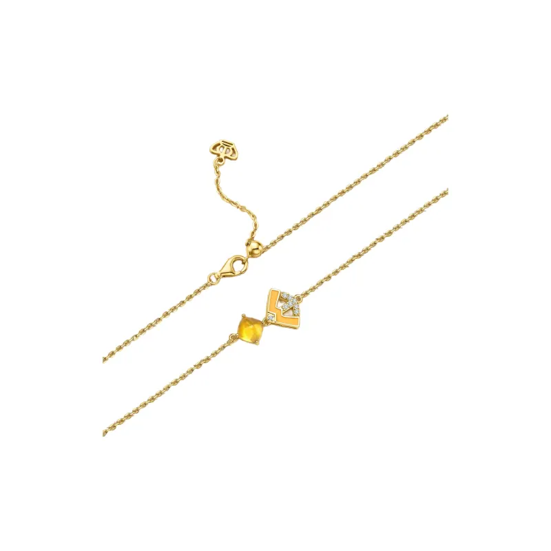 TIANWANG Citrine S925 Silver Bracelets Women's-3