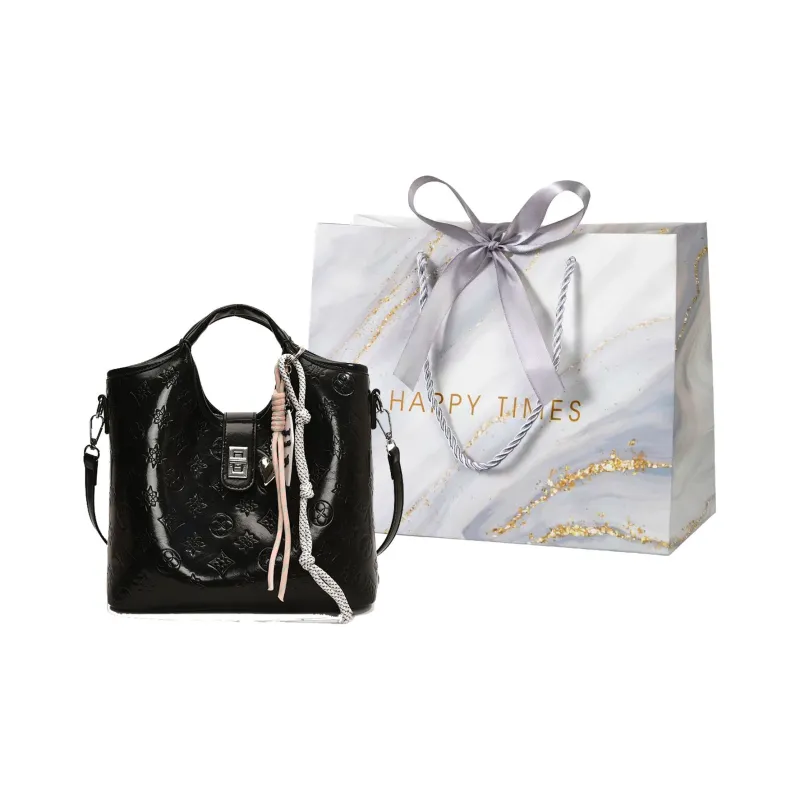 Miss Angel PU Crossbody One Shoulder Handbag Women's Multicolor-5