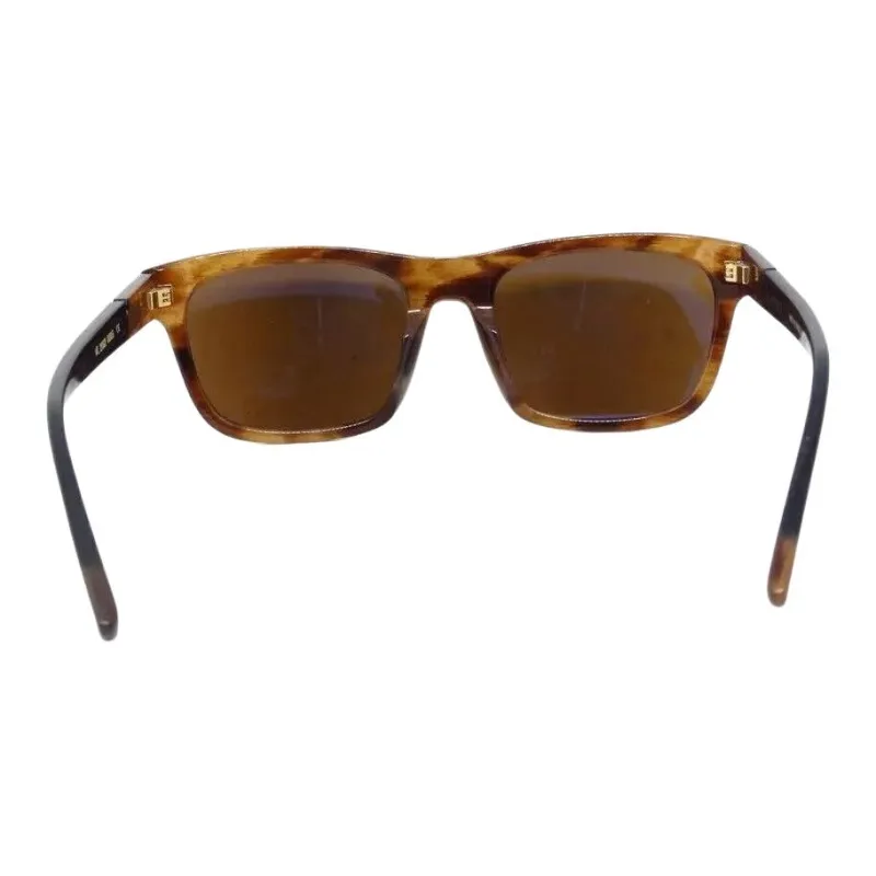 Vuarnet Acetate Plastic Rectangular Sunglasses Men's Tortoiseshell-8