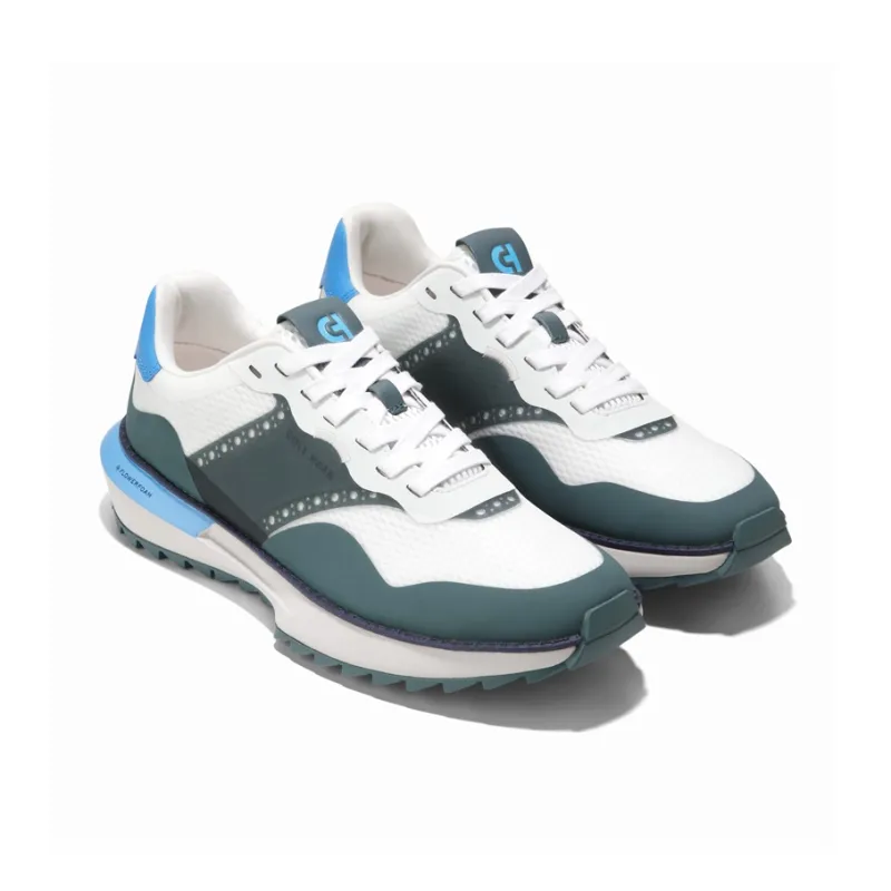 COLE HAAN Sports And Casual Shoes Durable Breathable Low-Top Casual Shoes Men's White Blue-1