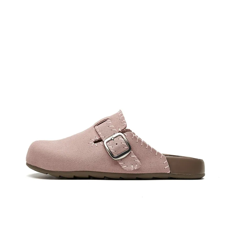 EBLAN Rubber Sole Odor-Resistant Wrap-toe Slippers Women's-7