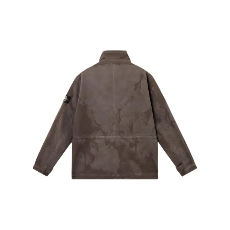 STONE ISLAND Raso Gommato Camo Field Jacket-1