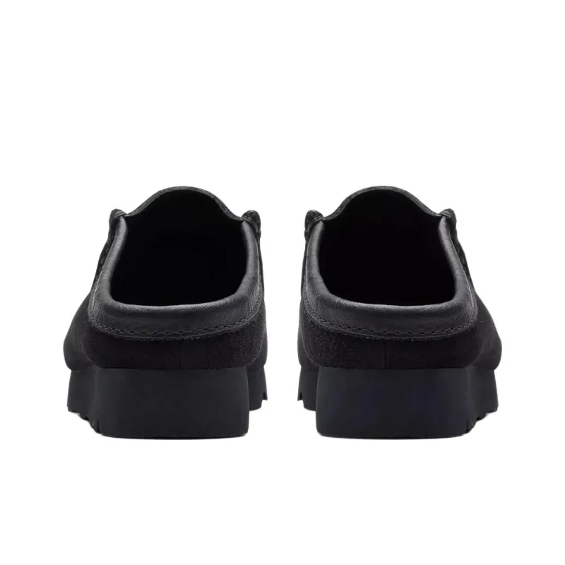 Clarks Abrasion Resistant Closed Toe Slippers Men's Black-4