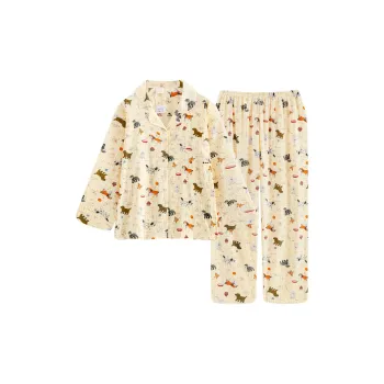 Maultiay Pajama Set Women's Yellow