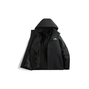 ROBINHOOD Water Resistant Windproof Breathable Warm Water Repellent Windbreaker Jacket Unisex