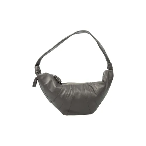 Lemaire Lambskin Shoulder Bag Large Size Women's Dark Brown