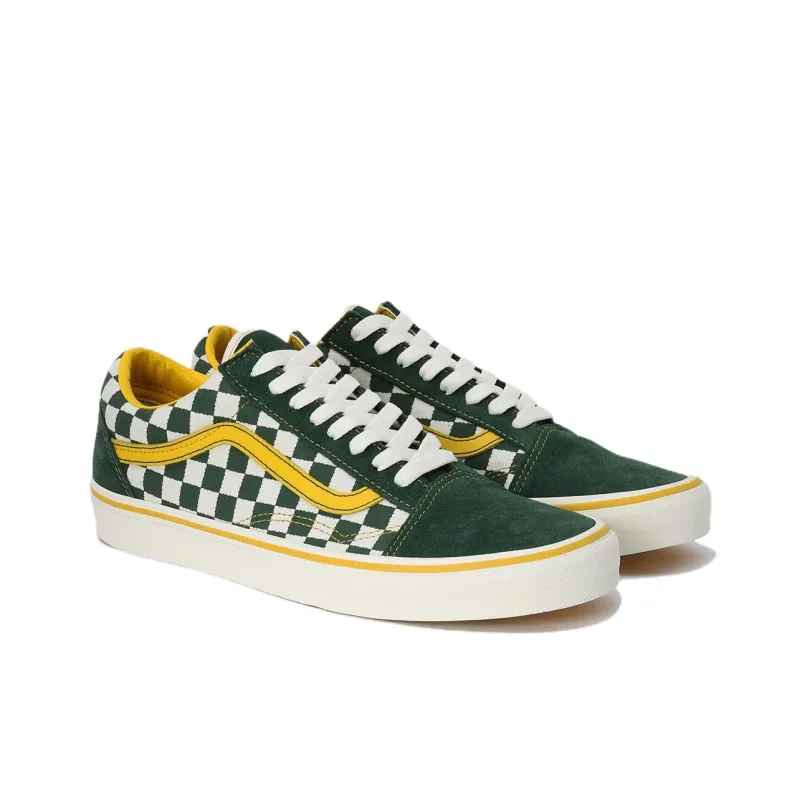 Rarebirth x Vans Old Skool Anti Slip Wear Resistant Low Top Skateboard Shoes Unisex Green-1