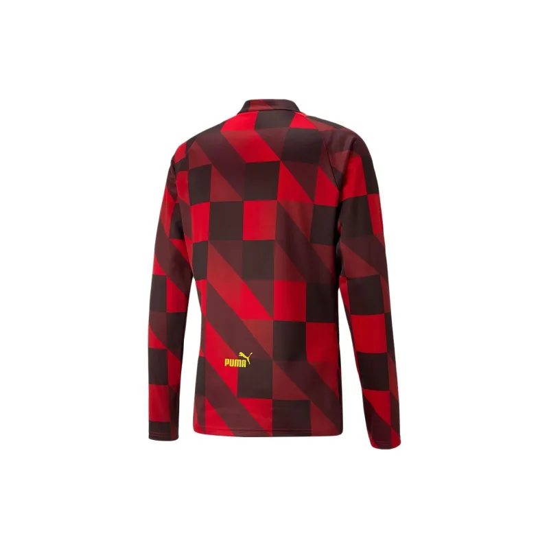 PUMA Manchester City F.C. Soccer Jersey Men's Tango Red/Puma Black-1