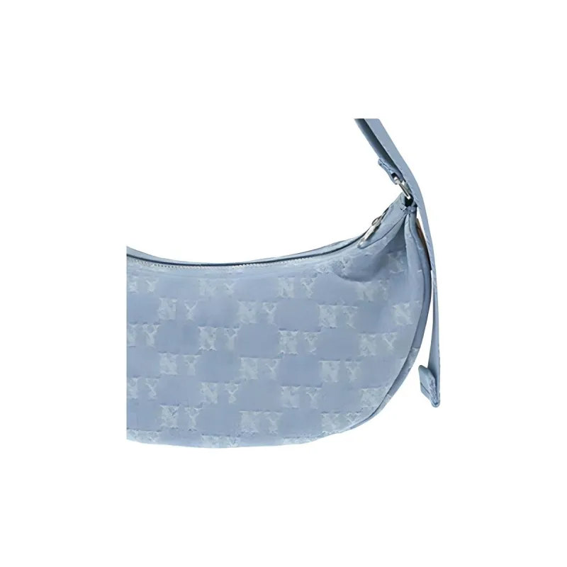MLB Denim Shoulder Bag Unisex Blue-5