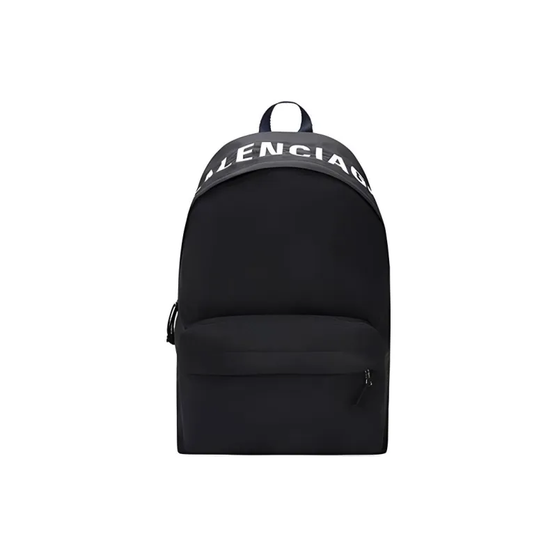Balenciaga Nylon Fabric Backpack Men's Black-0