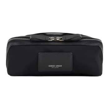EMPORIO ARMANI Polyester Storage Bag Unisex Black