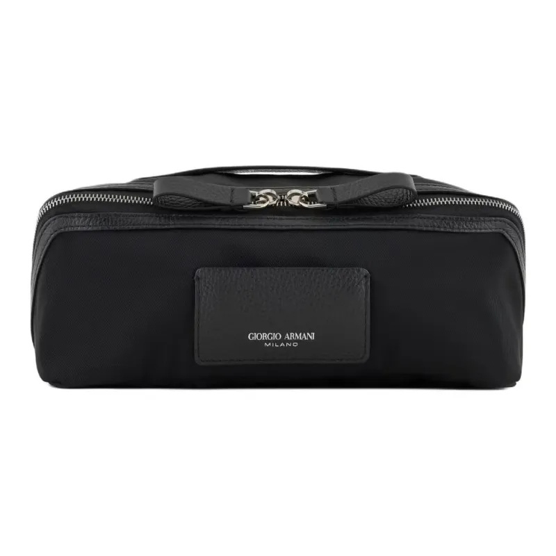 EMPORIO ARMANI Polyester Storage Bag Unisex Black-0
